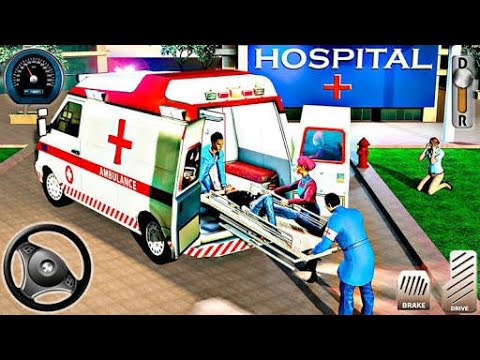Policeman Ambulance Driver Simulator  - Emergency Rescue Truck - Android Gameplay