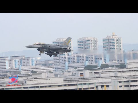 F-16C/D/D+ Fighting Falcon landing after an Air Exercise (Feburary 2025)