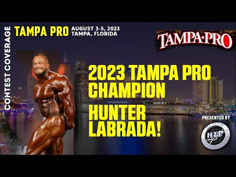 2023 Tampa Pro Results: Hunter Labrada wins!