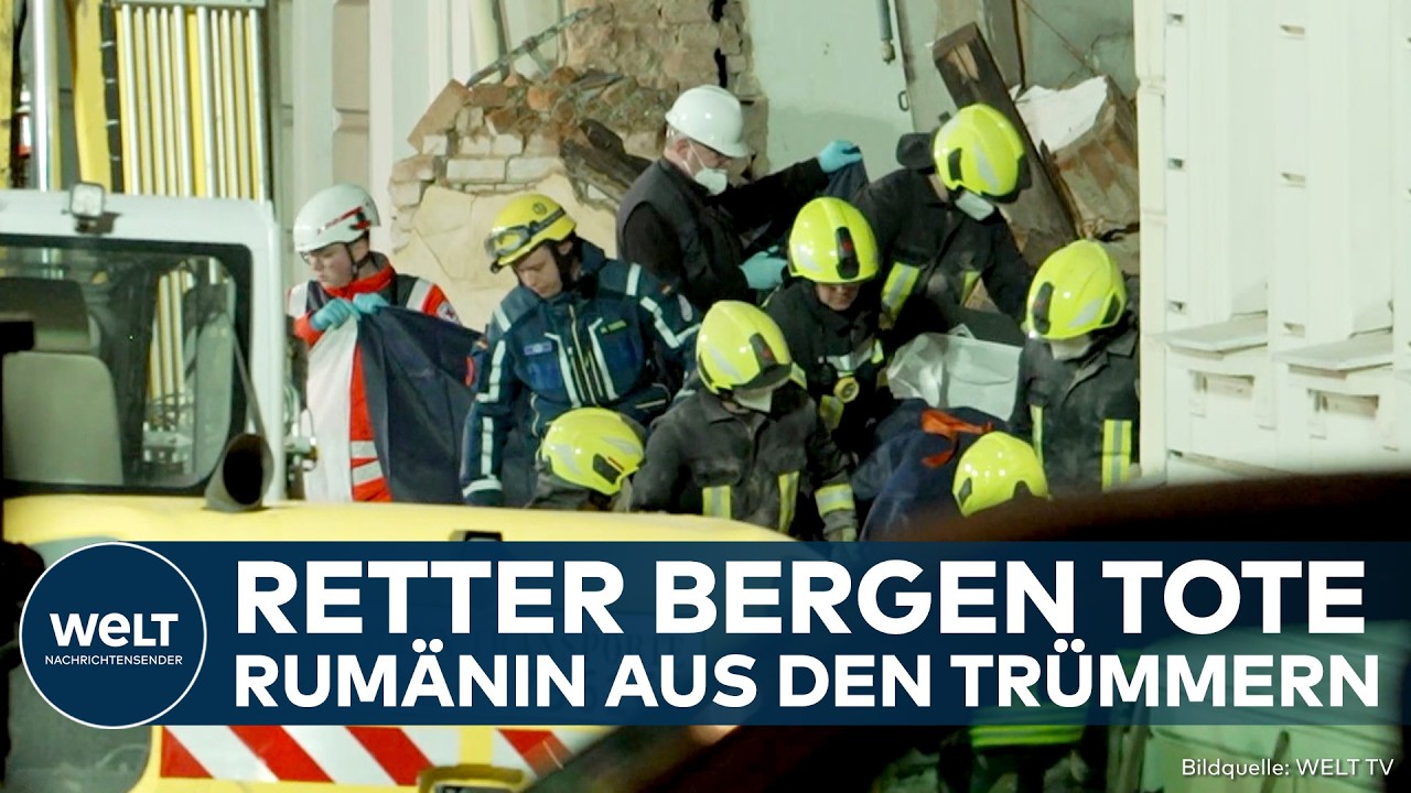 GÖRLITZ: Frauenleiche nach Hauseinsturz geborgen! Einsatzkräfte suchen nach weiteren Vermissten