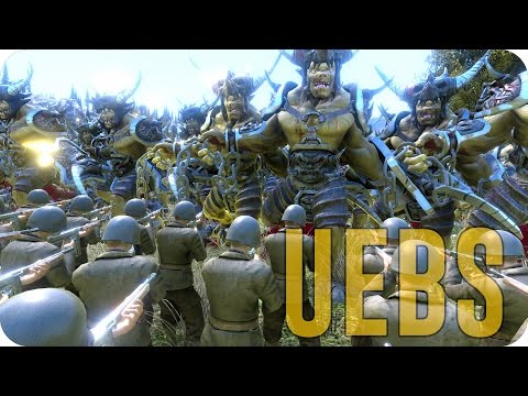 5000 Giant Orcs VS 5000 Soldiers! | UEBS | Ultimate Epic Battle Simulator