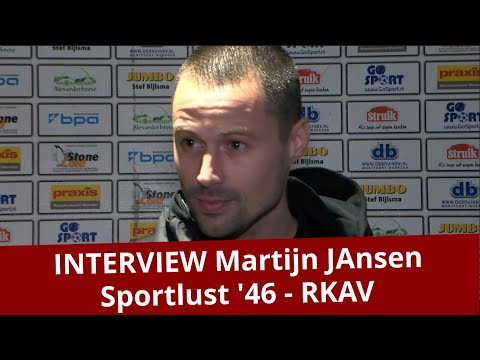 Interview Martijn Jansen Sportlust ’46 – RKAV Volendam