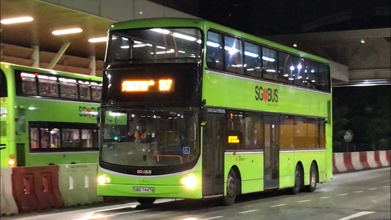 [SBST] (Retired) SBS7447A on Service 197 - Volvo B9TL CDGE