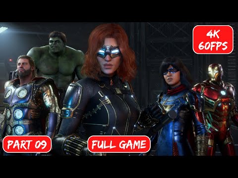 MARVEL'S AVENGERS: REASSEMBLE Gameplay Full Game Walkthrough PART 09 [4K 60FPS] No Commentary
