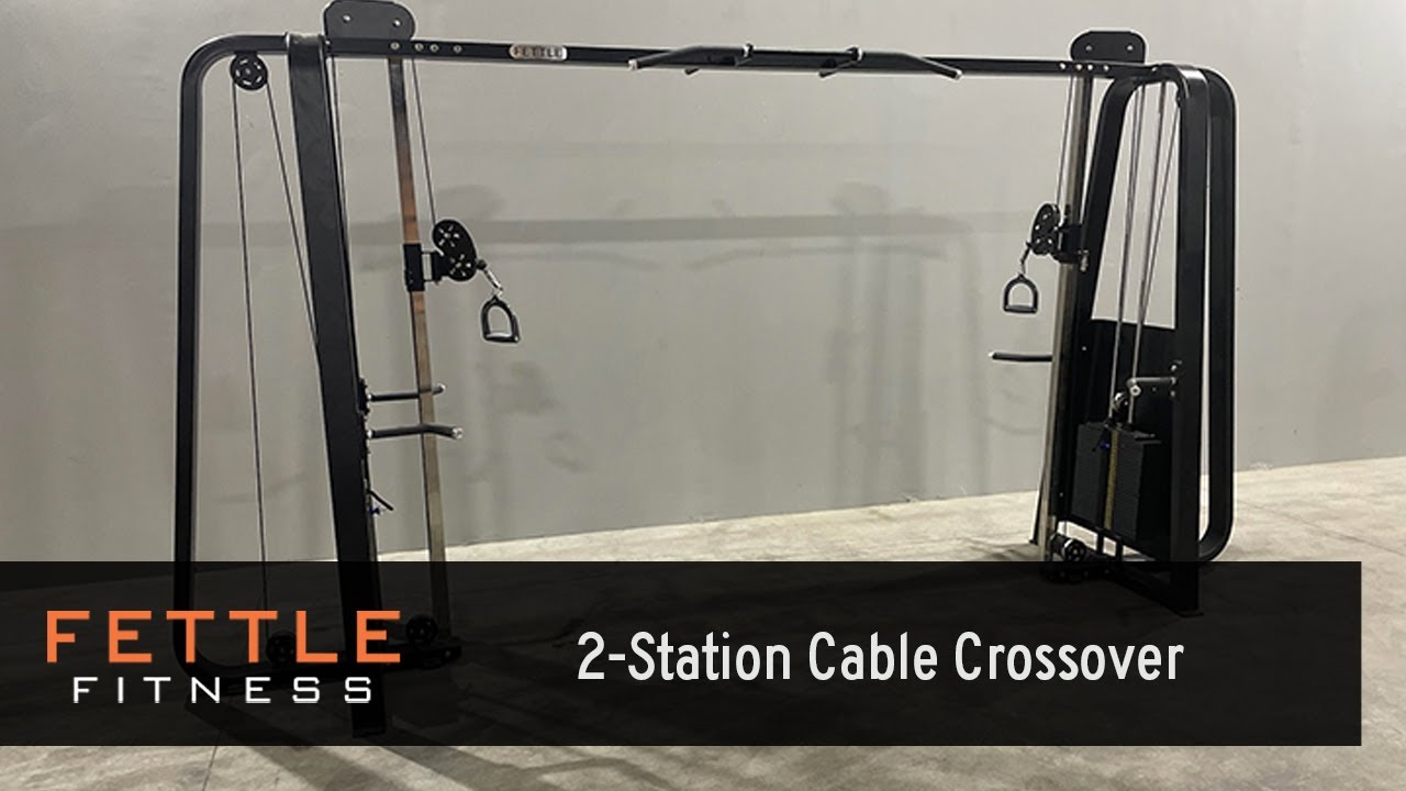 23543 -- Fettle Fitness 2-Station Cable Crossover