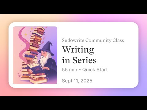 YouTube video about Sudowrite