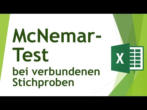 McNemar-Test in Excel rechnen und interpretieren - Daten analysieren in Excel (46)