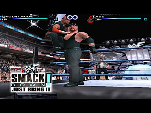 WWF Undertaker vs Tazz SmackDown | SmackDown Just Bring It PCSX2