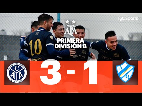 Acassuso 3-1 Argentino de Quilmes  | Primera División B | Fecha 4 (Clausura)