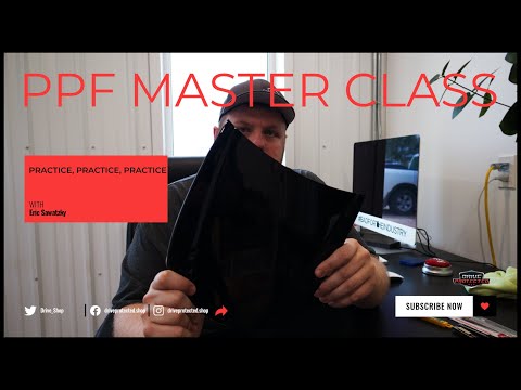 PPF Pro Tips - Become A Master At Cutting PPF - PT.2 - Practice Practice Practice