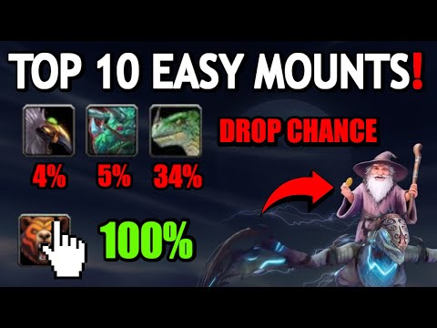 TOP 10 EASY TO GET MOUNTS in WoW! | EXPLAINED IN 2 MINUTES [2026] War Within Guide