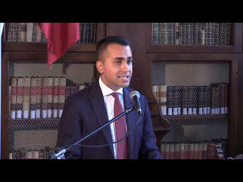 Di Maio al Cortile di Francesco 19 - Intervento integrale