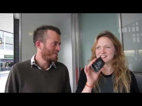 Hollie McNish, Pete the Temp interview at So:Fest. Strawberries, Poets, dirty words, Glastonbury
