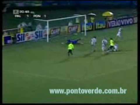 PAULISTA 2008 - PALMEIRAS 2 X 1 PONTE PRETA - GOLS