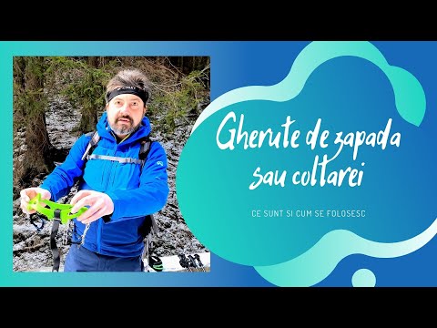 Ce sunt și cum se folosesc colțăreii sau gheruțele de zăpadă