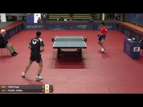 ITTF World Tour Polish Open 2015 R16 FEGERL Stefan vs TANG Peng
