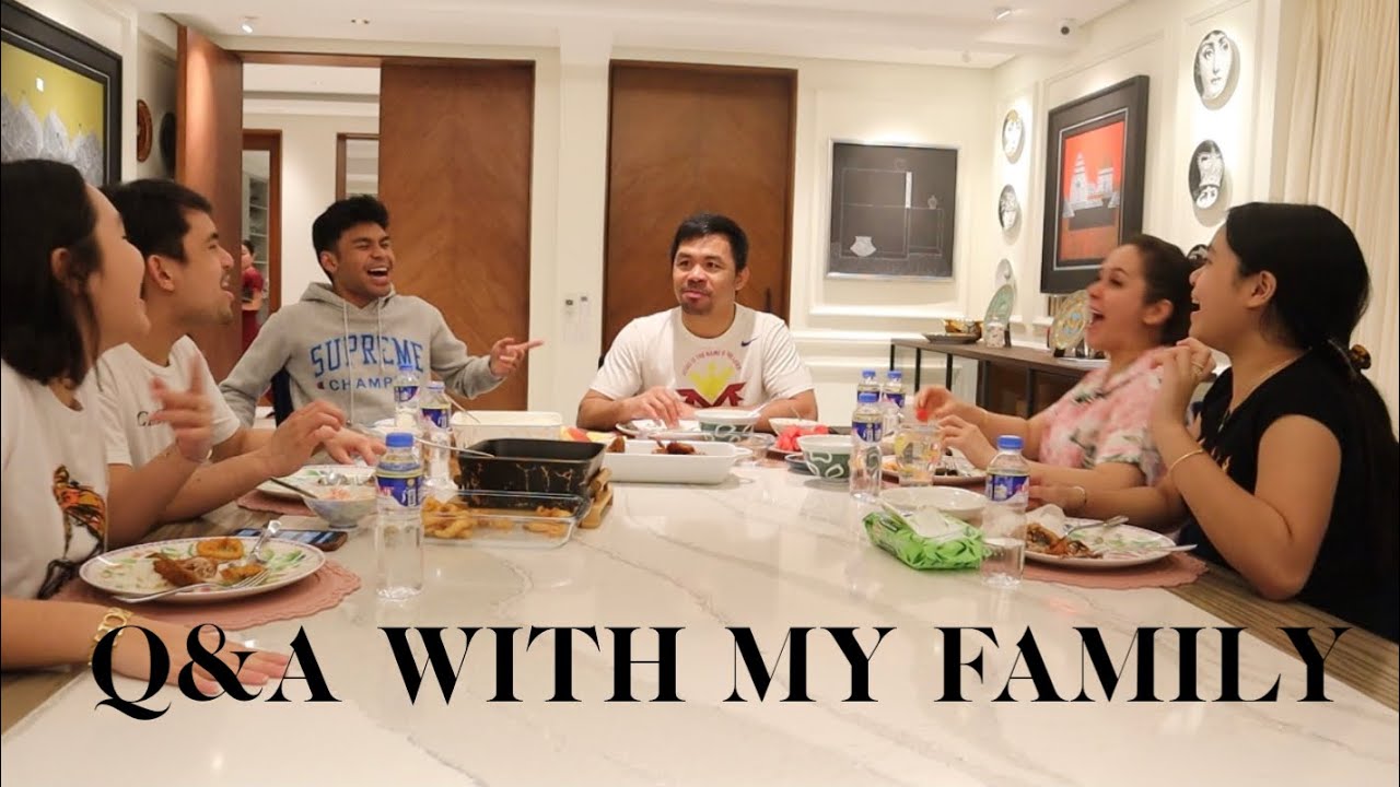 Q&A WITH MY FAMILY! | Mary Pacquiao and Family |