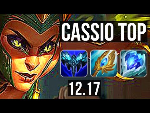 CASSIOPEIA vs MAOKAI (TOP) | 6/0/4, 800+ games, 1.0M mastery, Dominating | KR Grandmaster | 12.17