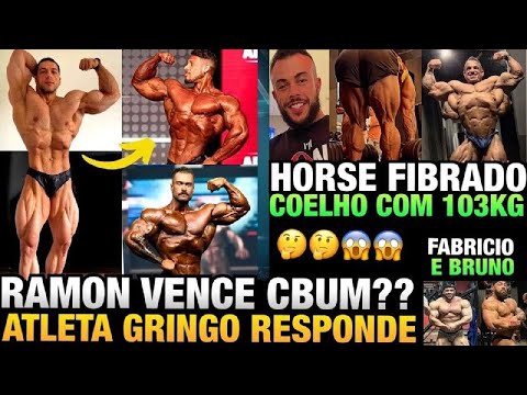 GRINGO DIZ QUE RAMON É A MAIOR AMEAÇA AO CBUM - HORSE NA FIBRA - COELHO COM 103KG E MAIS