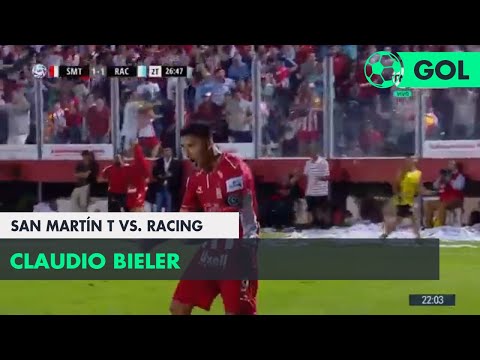 Claudio Bieler (1-1) San Martín T vs Racing | Fecha 9 - Superliga Argentina 2018/2019