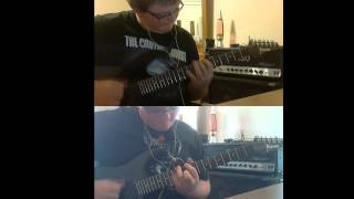 Repeat...The End Is Near - Wretched dual guitar cover