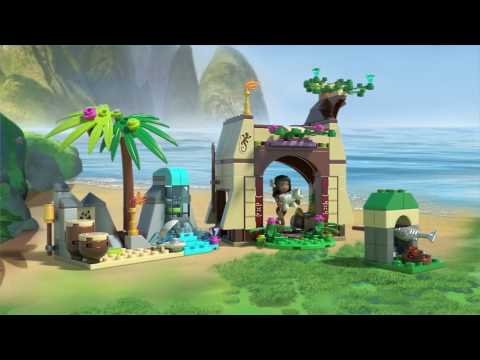 Vidéo LEGO Disney 41149 : L'aventure sur l'île de Vaiana