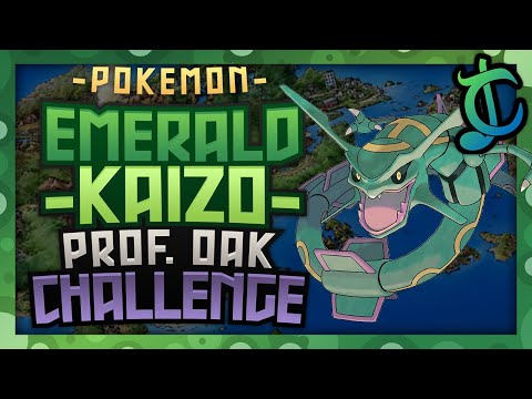 How QUICKLY Can You Complete Professor Oak's Challenge in Pokemon Emerald Kaizo? - ChaoticMeatball