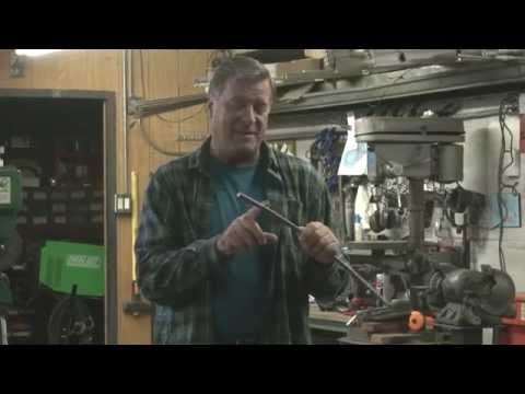 How to Cheat and Use a Pipe Roller to Bend Solid Metal - Kevin Caron