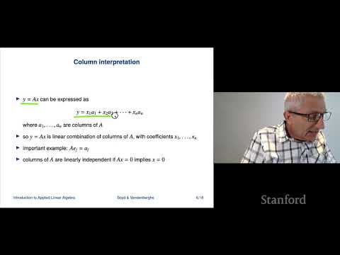 Stanford ENGR108 Introduction to Applied Linear Algebra | 2020 | Lecture 1 Introduction