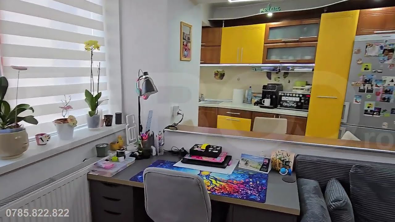 Apartament 2 camere etaj intermediar 1 mobilat lift Turnisor Sibiu - Video