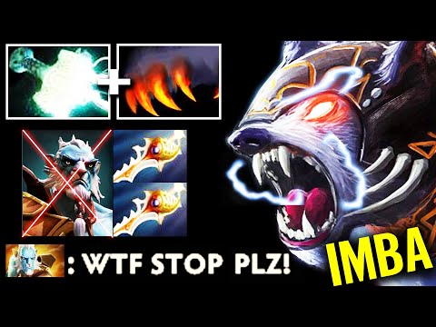 ELECTRIC BEAR vs CANCER! WTF IMBA Ursa Mjollnir 29kill 100% Counter PL  Dota 2 Pro Carry Guide