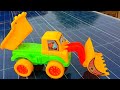 How To Make Loader And Dumper Science Project Craft Idea