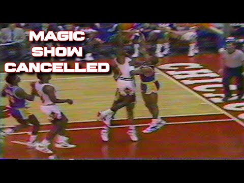 80's Michael Jordan dominates the Los Angeles Lakers - A HOF Battle in Chicago