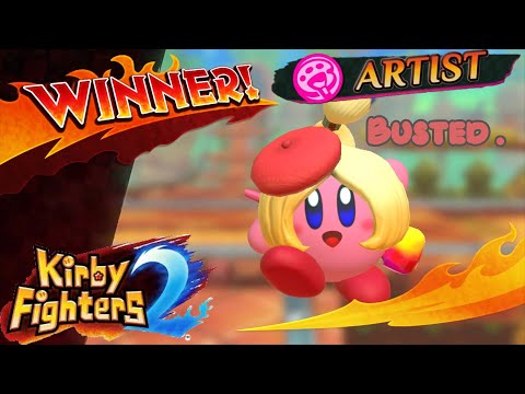 Artist is Busted... Actually: A Kirby Fighters 2 Artist Guide