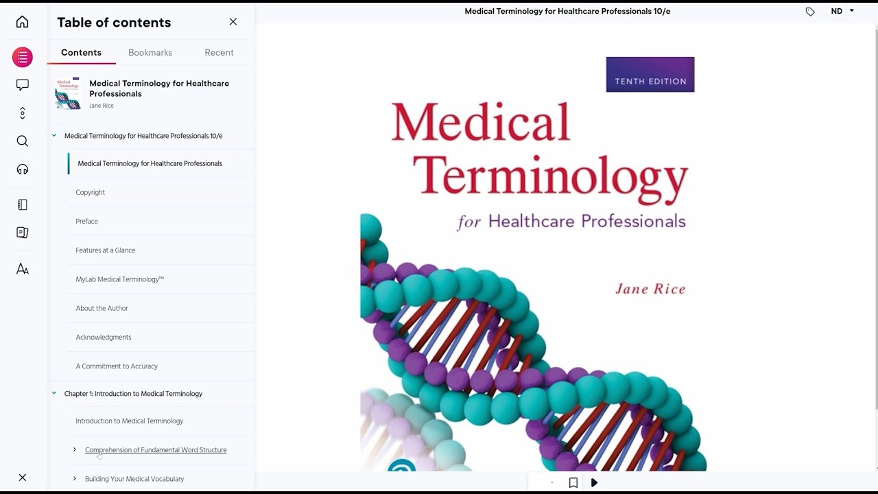 MyLab Medical Terminology