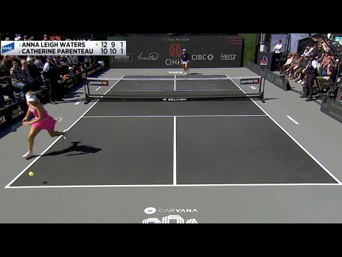 Anna Leigh Waters CRAZY Point vs Catherine Parenteau