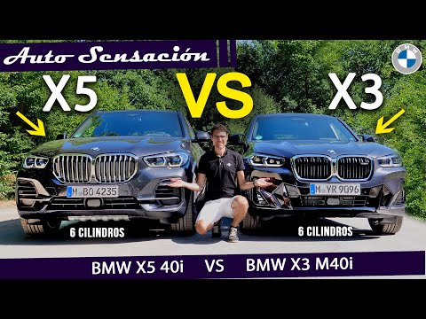 Comparative BMW X3 M40i 2022 vs BMW X5 40i 2022. ¿Cual es el mejor SUV de 6-Cilindros de BMW?