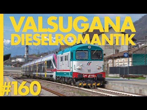 #160 D345 + Elektro-Triebwagen im Valsugana!
