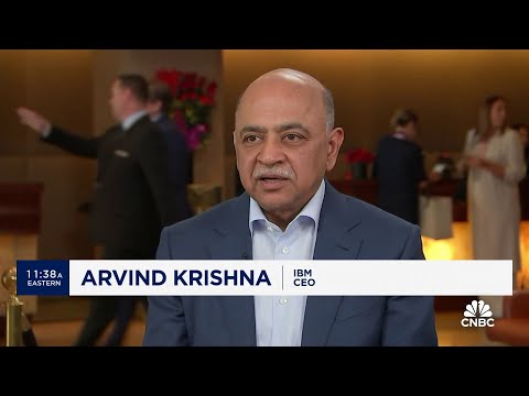 IBM CEO Arvind Krishna on revenue miss, consulting business and HashiCorp acquisition thumbnail