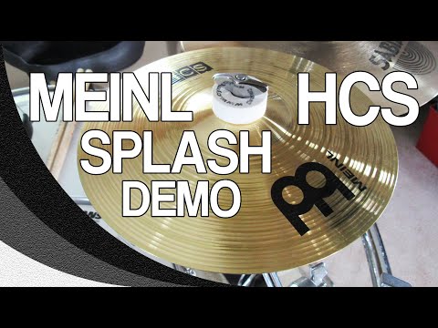 Meinl HCS 10" Splash Cymbal Demo - High Quality