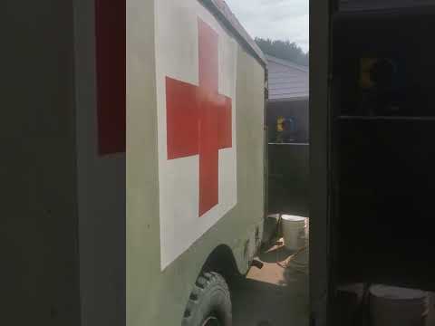 1955 M43 CDN Ambulance.