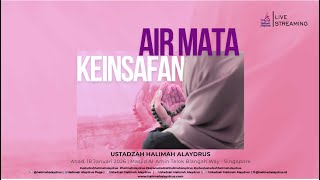 Download lagu 🔴𝗟𝗜𝗩𝗘 𝗙𝗥𝗢𝗠 𝗦𝗜𝗡𝗚𝗔𝗣𝗢𝗥𝗘 | 𝗔𝗜𝗥 𝗠𝗔𝗧𝗔 𝗞𝗘𝗜𝗡𝗦𝗔𝗙𝗔𝗡 - 𝗨𝗦𝗧𝗔𝗗𝗭𝗔𝗛 𝗛𝗔𝗟𝗜𝗠𝗔𝗛 𝗔𝗟𝗔𝗬𝗗𝗥𝗨𝗦 mp3