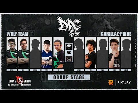 Wolf Team vs Gorillaz-Pride - DPC SA 2021/22 Tour 2: Division II - Group Stage - B03