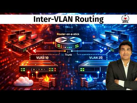 Everything About Inter-VLAN Routing | SVI and Router-on-a-Stick