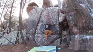 Video thumbnail de Calibre 25, 7a. Albarracín