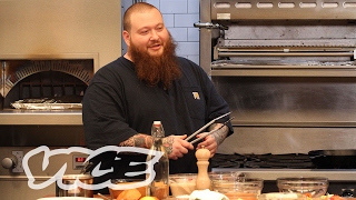 Action Bronson Makes Garlic Parmesan Wings for Sunday's Big Game