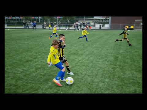 Oefenwedstrijd Wilhelmus JO9-1 vs FC Lisse JO9-1