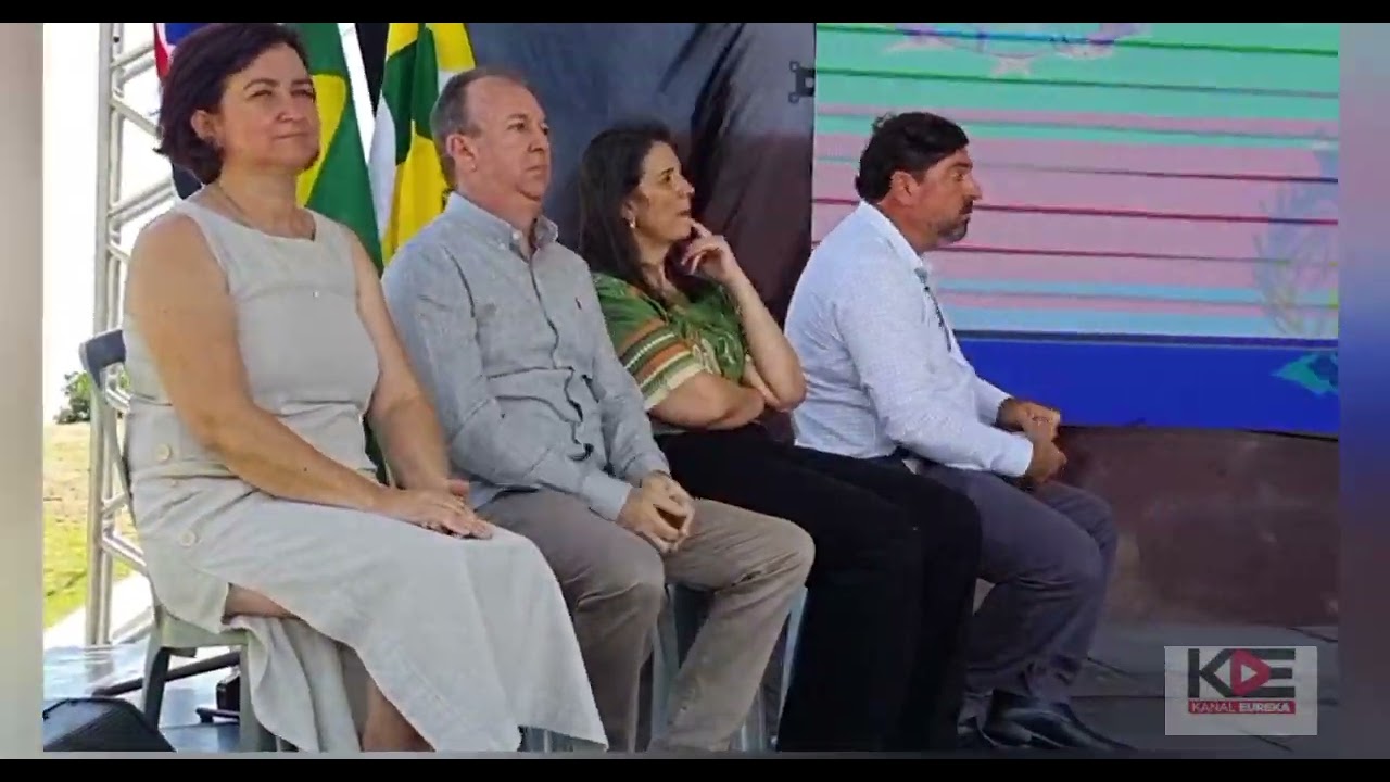 Inauguração do Distrito Industrial de Santa Ernestina - SP