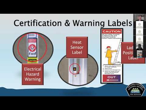 Fire Training Course - Ground Ladders