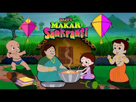 Chhota Bheem - Kite Festival in Dholakpur | Happy Sankranti & Pongal | Cartoons for Kids